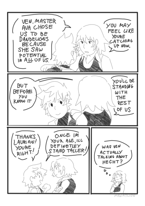 mrcatlion: Lauriam is shady af but I still hope he and Ven have a kinda friendly relationship i cant believe Blaines face got dropped after I drew this 
