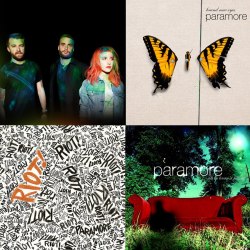 paramore:  You can now stream all 4 Paramore