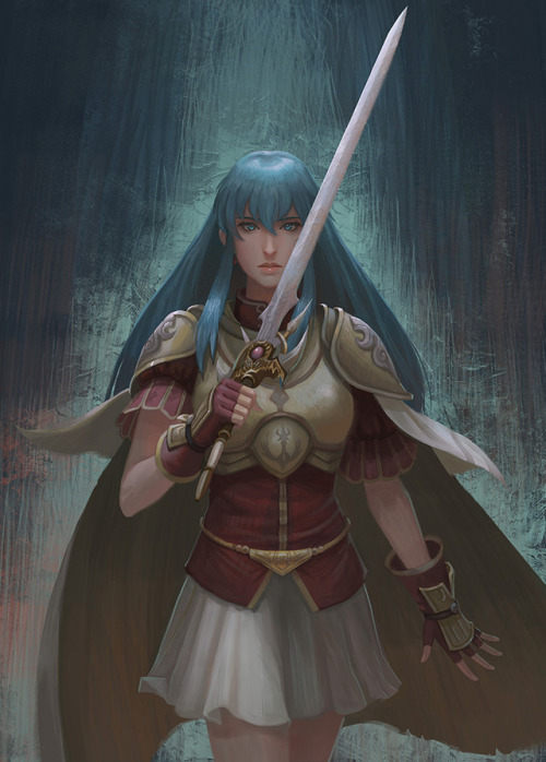 yagaminoue: Eirika from Fire Emblem! I combined her old and new costumes since I feel her new one is