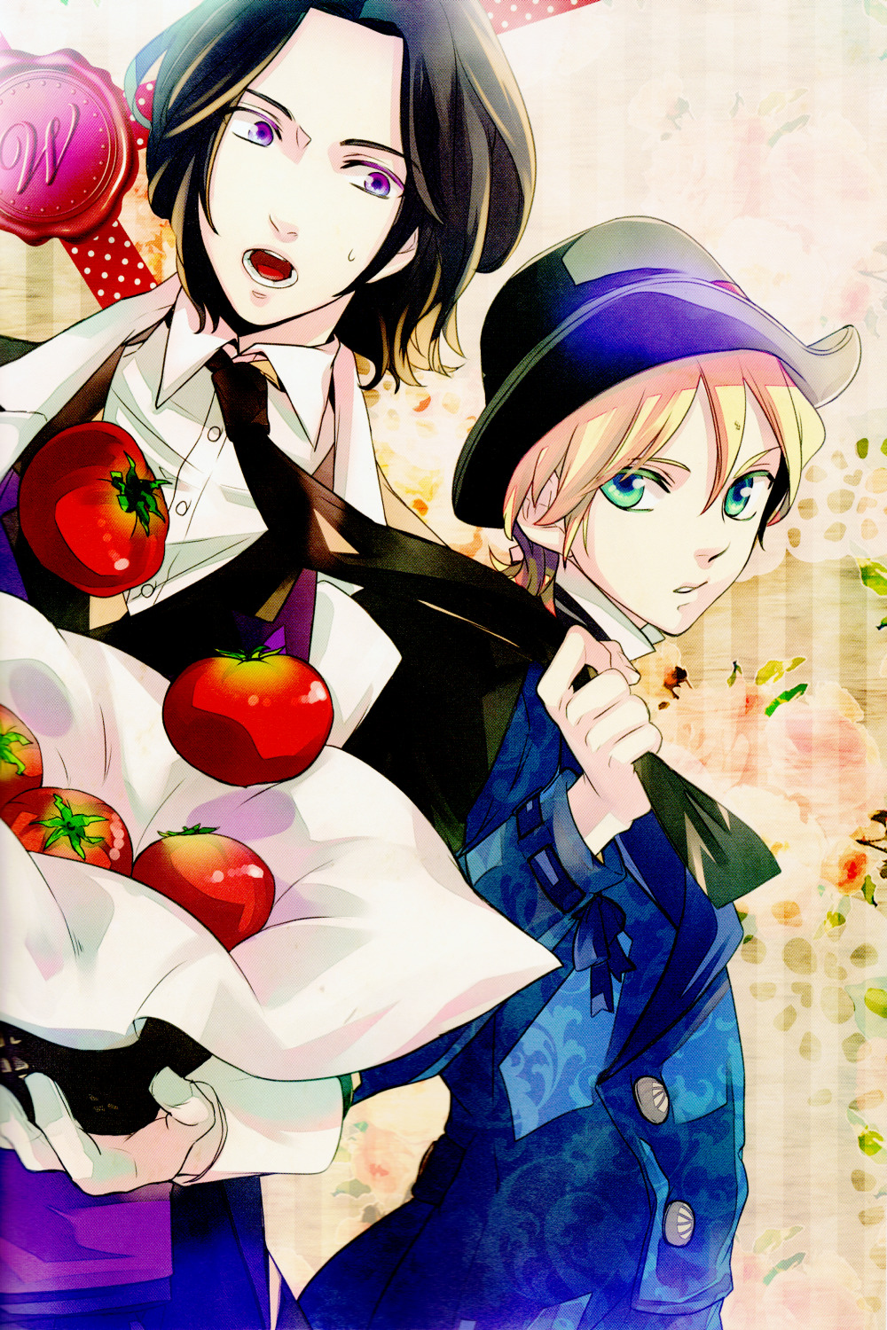 lovetyrant:  Makai Ouji - Artbook Images Since I got the artbook, I decided to scan