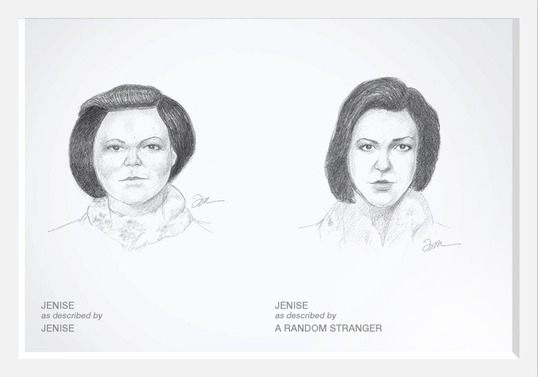 filthylight:  hannahorvath:  Dove had an FBI-trained sketch artist draw women based