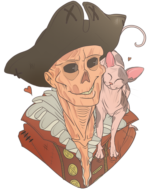 pistachiozombie: skin on skin. Hancock with a Sphynx!I dunno I thought this was a cute idea. Rough s