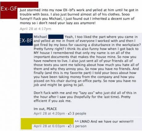 Fuckin’ OWNED.