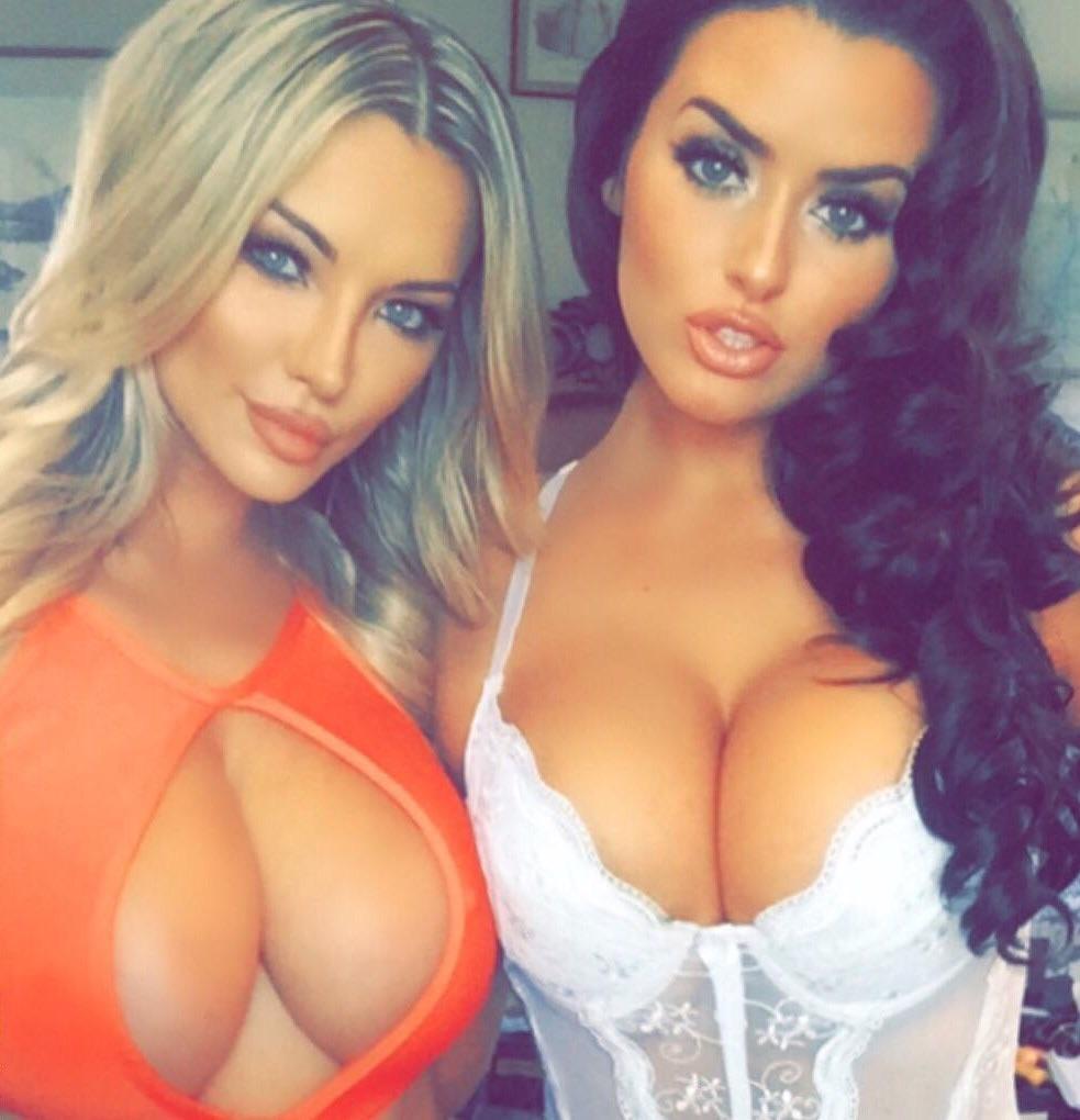 beauty-girls-lover: Lindsey Pelas and Abigail Ratchford 