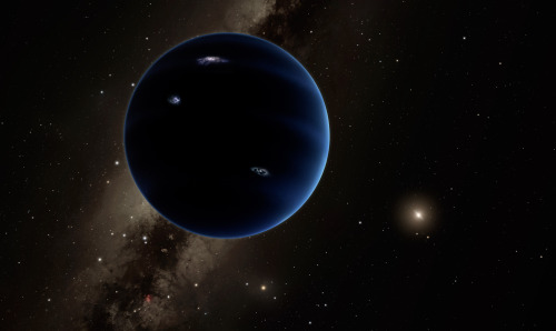 itsfullofstars:  Is Planet X real? Looks like it.From Science:The solar system appears to have a new ninth planet. Today, two scientists announced evidence that a body nearly the size of Neptune—but as yet unseen—orbits the sun every 15,000 years.