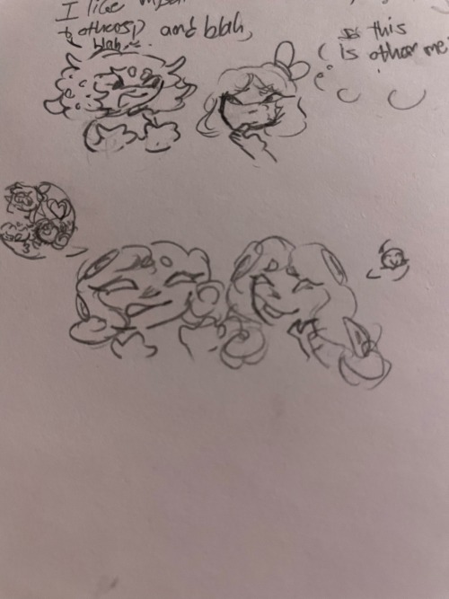 Doodle Dump! With @chonkibeeboi Agent Ocs And Mine!