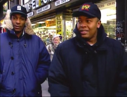 90shiphopraprnb:  Snoop Dogg and Dr. Dre