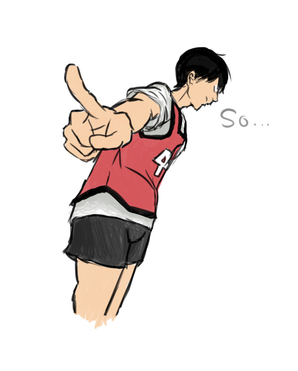 lilllieeh:  one of my favorite dumb headcanons is that kageyama works on his social