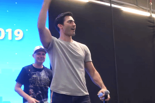 stellina-4ever:Tyler Hoechlin at Warsaw Comic Con - June 2, 2019