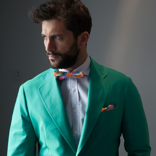 fashionwear4men:  Orange, blue, yellow and of course, green: the four colors in… http://landerurquijo.tumblr.com/post/78662950491 