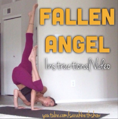 Fall from the heavens in this beautiful (easier than it looks) arm balance. Try the 4 minute video o