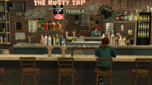 beansbuilds:The Rusty Tap BarA carefree grungy dive bar, built on a 30x20 lot. A huge thanks to la