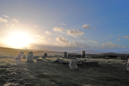 ancientart: The Tomnaverie Stone Circle, near Tarland, Aberdeenshire, Scotland. It took us