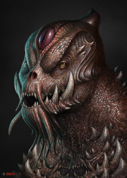 darkkaart:  Fangy monsterby ~AlMaNeGrA  