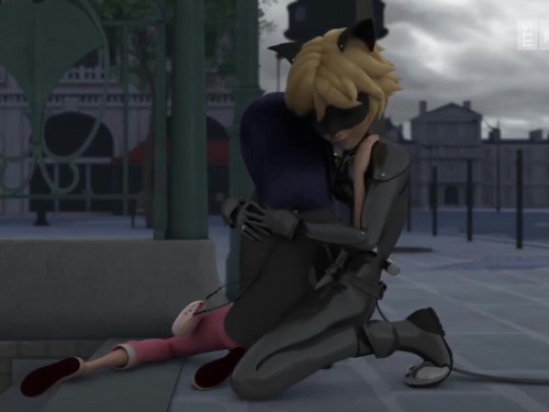 These Two Precious Cuties And Their Post-Reveal Umbrella Scenes The Episodes "Chat Blanc" And "Ephemeral".