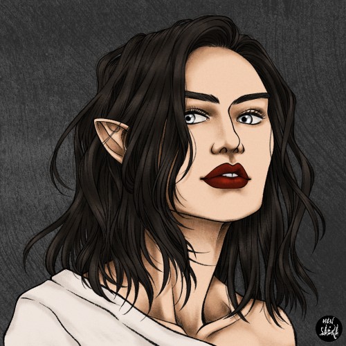 anavakarian: I commissioned the amazing and talented @hansaera for a bust of my OC Alyna Weeks and I