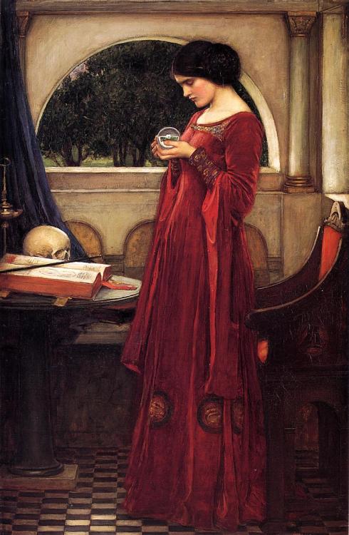 english-idylls: Witches and Sorceresses in John William Waterhouse paintings.