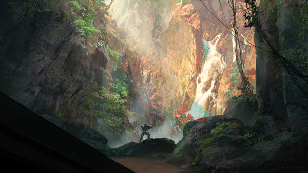 thecyberwolf:  Halo 4 - Concept Art (Part 2) by Michael Pedro CGHUB - Tumblr - Twitter - Facebook