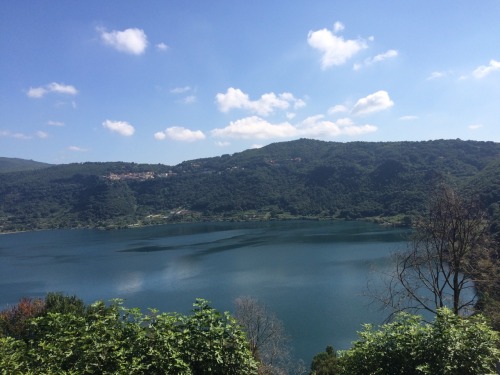 Lake Albano, found just outside of Rome to the southwest