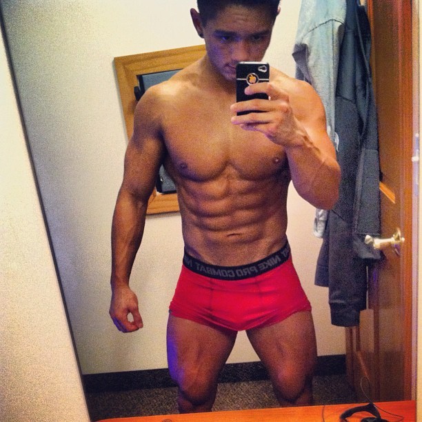 justshootit:  gbastian:  Winston Tsai, Part 2   Wow~ that is one hard bod!!