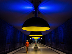 natgeotravel:  Travel 365 is highlighting the best photos from our recent Your Shot assignment, I Heart My City. Today Munich’s modern subway creates a cool, otherworldly atmosphere. See the photo and download the wallpaper » Photograph by Tony Ramos,
