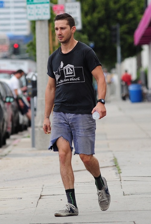 Porn Pics 666fuck:Shia Labeouf Street Style