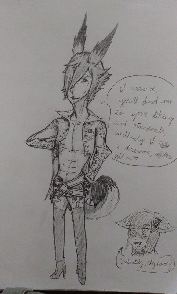 My First Official Art For This Year, And It's Self Indulgent As Hell
