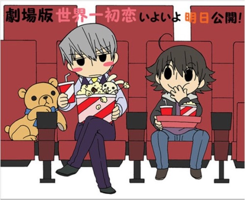 megane-fudanshi:Junjou Romantica and Sekaiichi Hatsukoi Chibis