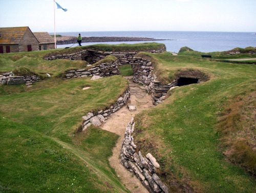 Skara Brae, the famous prehistoric stone village in Scotland&rsquo;s Orkney Islands, was preserv