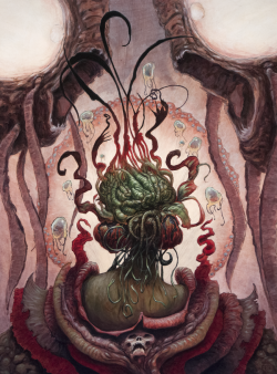 fhtagn-and-tentacles:  THEWITCHANDTHEWATER by Ethan Patrick Harris 