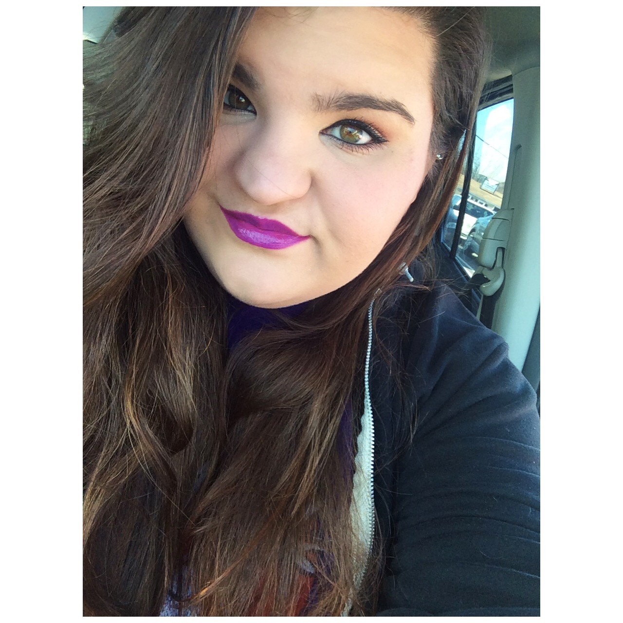 malikandcheese:  Mac Heroin lipstick with Maybelline New York purple gloss I’m