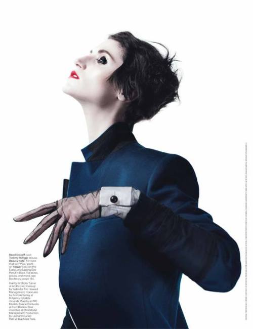 W October 2013 – Power PlayPhotographed by Willy VanderperreStyled by Olivier RizzoHair by Ant