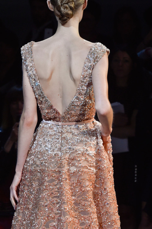 fashionsprose: Details at Elie Saab Couture F/W 2014