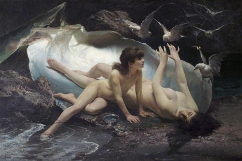 enchantedsleeper:The Naiads (1881), Gioacchino Pagliei