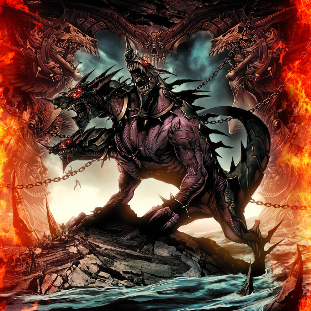 pixelsriot:  Mythical: Grim Reaper, Loki, Anubis, Hades &amp; Cerberus Artwork