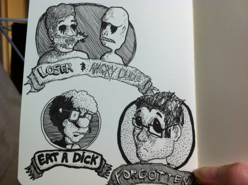 Doodling In The Ol' Sketchbook.