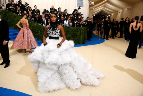 Janelle Monae in Ralph Russo at the 2017 Met Gala