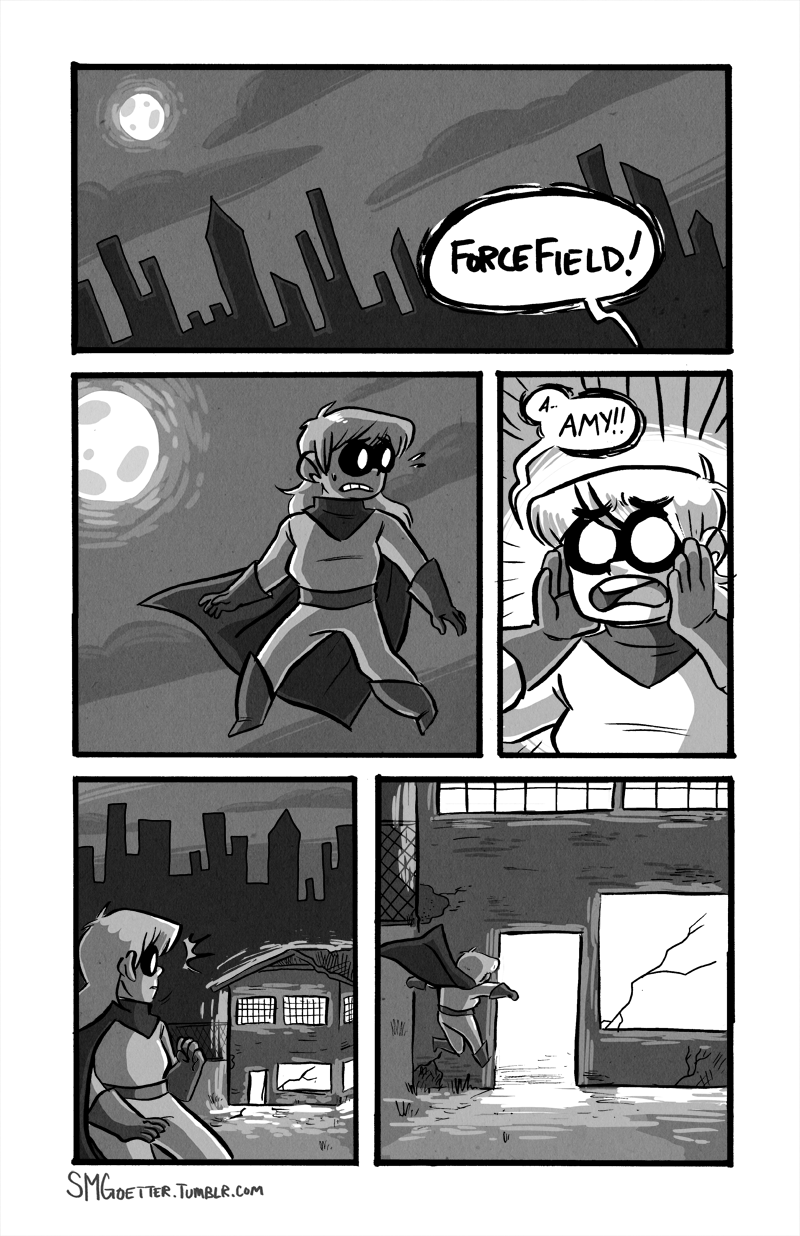 smgoetter:  “Just A Sidekick” I drew this back in 2015 for the Oath anthology!