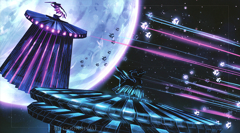 artbooksnat:  Concept art of the remarkably beautiful world of Tengen Toppa Gurren