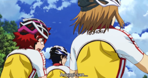 Aoyagi sempai, whom kouhai was surprised by his speaking two completed sentences.And&hellip;.Tes