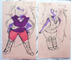 jonesypop:  I found some preettty old scribbles!! I love dressing up the Crystal Gems haha