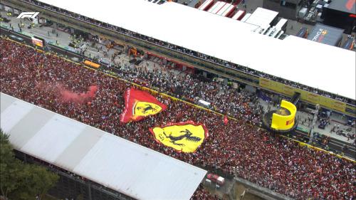 I Truly Believe That If Charles' Tyres Hadn't Lasted The Tifosi Would Have Come Down On The Track And