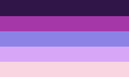 kenochoric:I wanted to try and make some m-spec lesbian flags, so this is my attempt at it! The gene