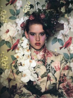 80s90sthrowback: Molly Ringwald photographed