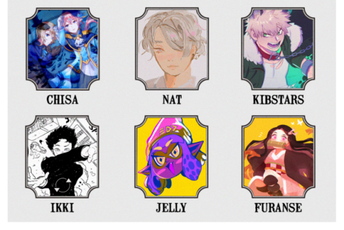 knyzine:OUR CONTRIBUTOR LIST IS HERE!Here’s the full list of all 63 participants of the Kimetsu no Y