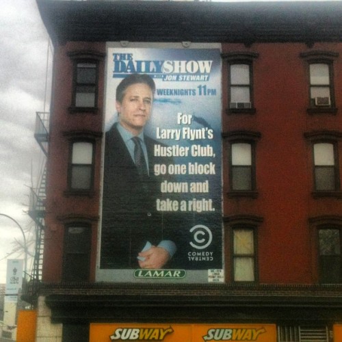 This legit kinda made my day. #thedailyshow #newyorkcity #newyork #livetapping #zomg #2013