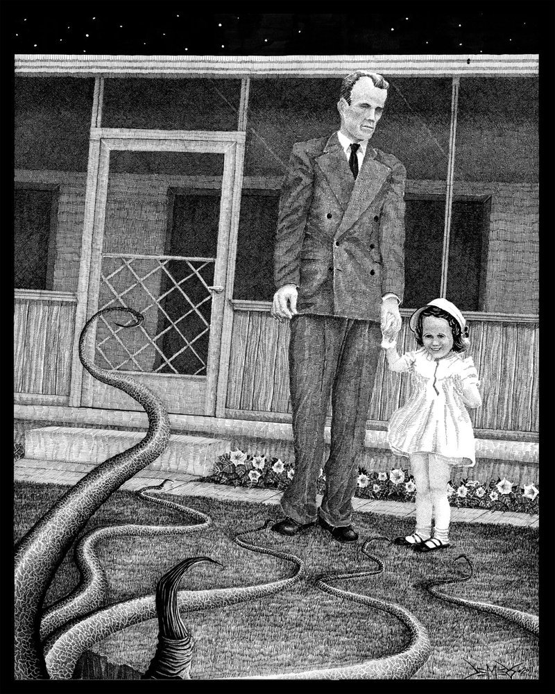 psychoren:  George and Karen by baconworm 