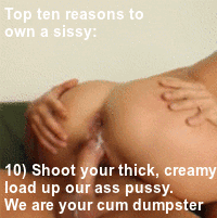 abc12316:  Top ten reasons to own a sissy