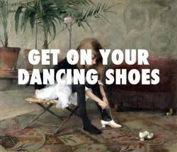 younopoo:  Helene Schjerfbeck, Dancing Shoes (1882) / Arctic Monkeys, Dancing Shoes (2006) 