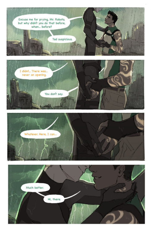 More borderlands AU, in color! in comic!!I’m too tired to say anything else, a big thanks to @callme